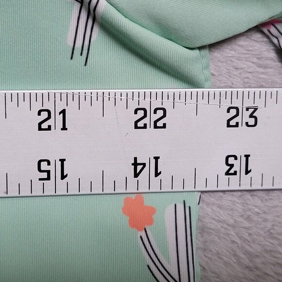 Bad Birdie Polo Shirt Mens XL Cactus Print Golf Performance Stretch Lightweight - Picture 5 of 9